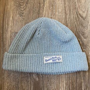 Naked and Famous X Upstate Stock Recycled Denim Watchcap - STONE WASH